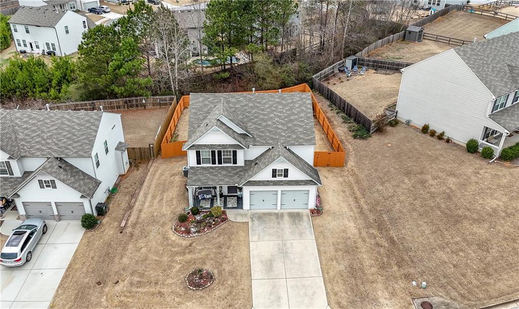 36 Birch River Court Dallas, GA 30132 - Photo 45 of 49 an aerial view of residential houses with outdoor space
