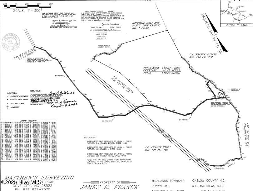 0 Francktown Road Richlands, NC 28574 - Photo 3 of 15 Survey