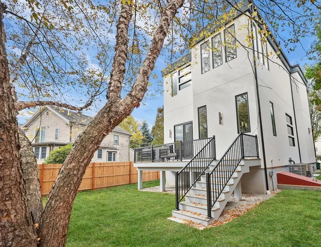 a view of a house with a park