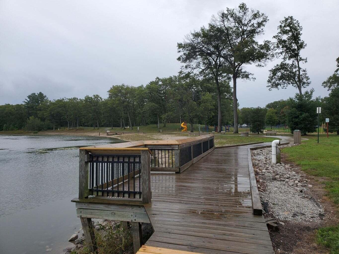 6859 Clover Road Twin Lake, MI 49457 - Photo 47 of 52 Nearby Fox Lake Fishing