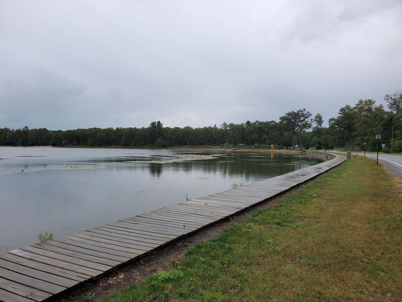 6859 Clover Road Twin Lake, MI 49457 - Photo 48 of 52 Nearby Fox Lake Boardwalk