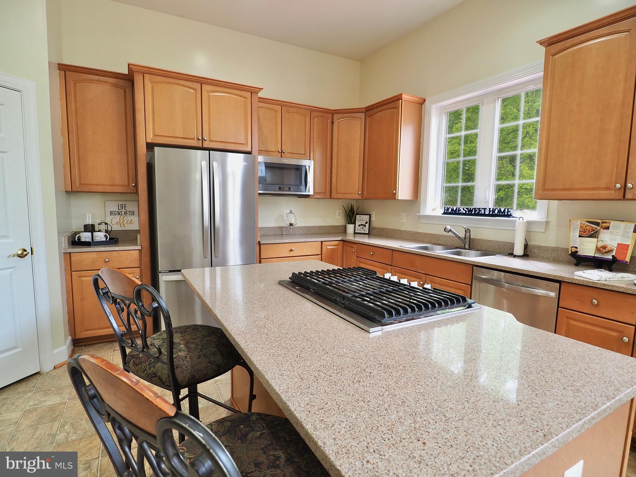 18635 Kerill Road Triangle, VA 22172 - Photo 9 of 30 Kitchen Island and Cook Top Stove