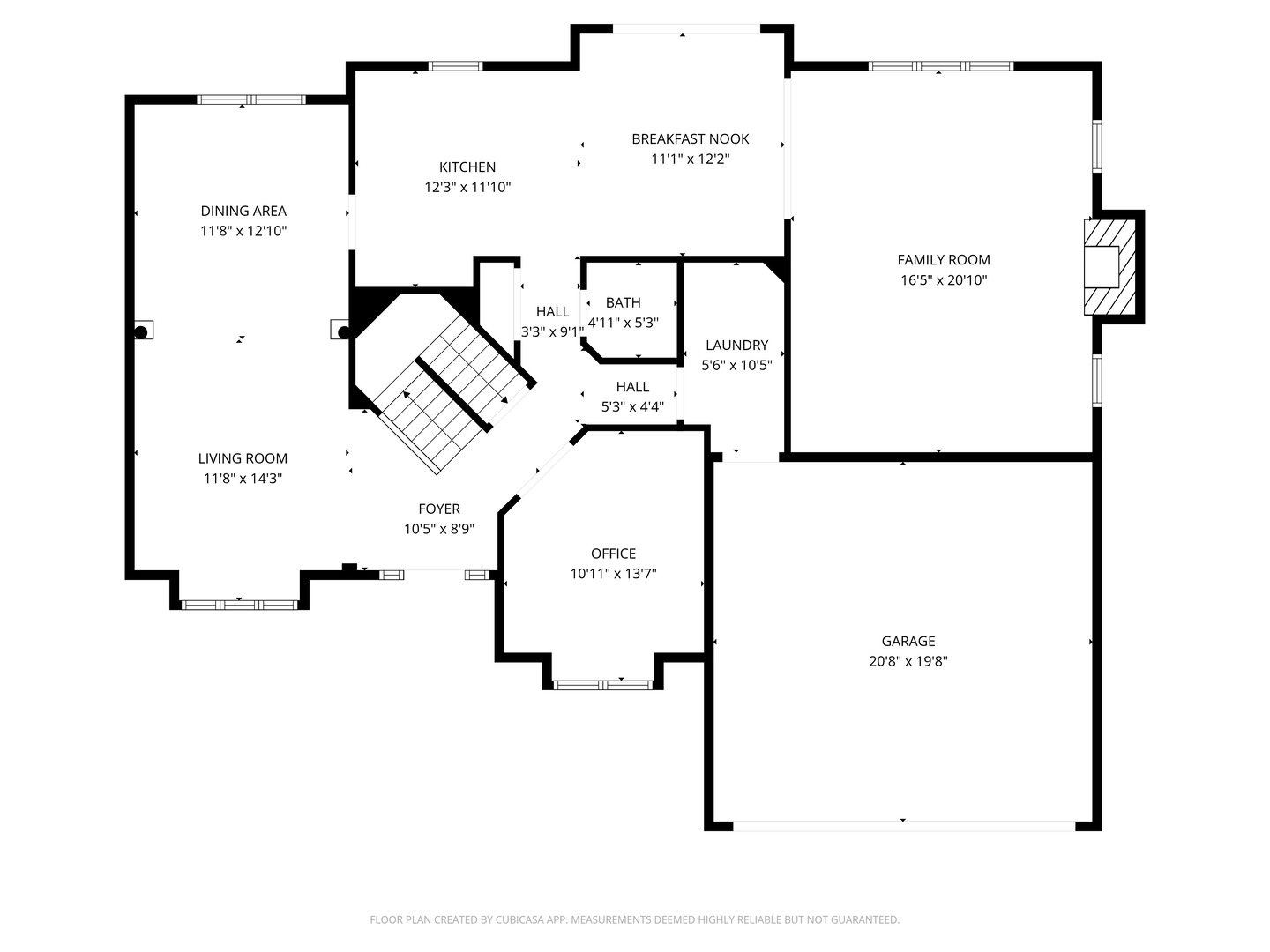 1305 Campbell Street Joliet, IL 60435 - Photo 31 of 34 a picture of a floor plan