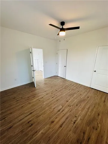wooden floor in an empty room