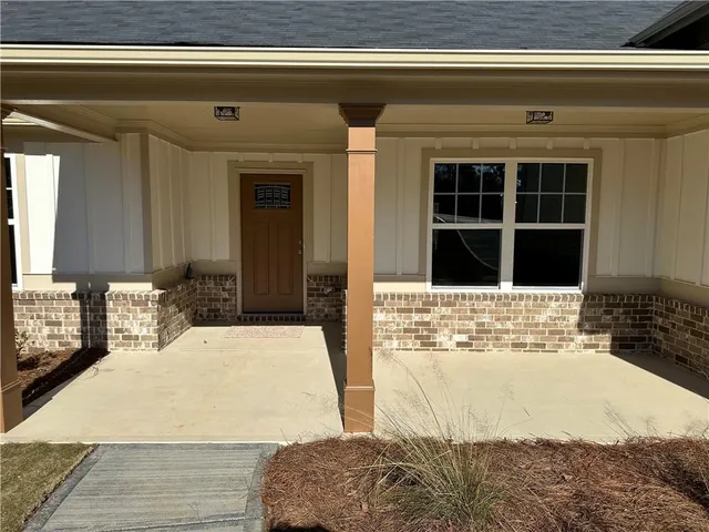 a view of front door