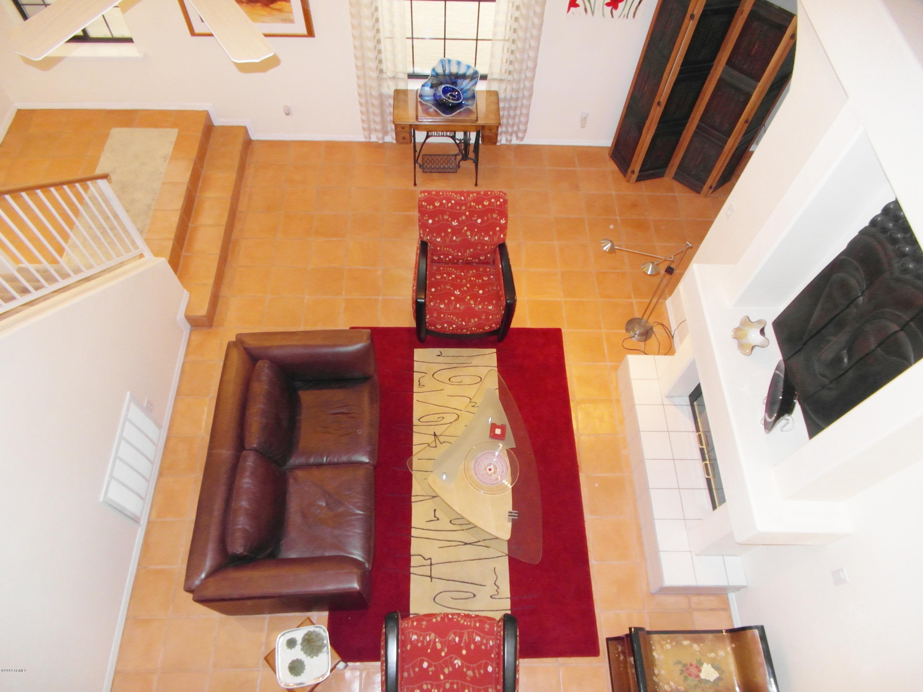 1001 East Griswold Road, Unit 35 Phoenix, AZ 85020 - Photo 17 of 39 Living Room View From Upstairs