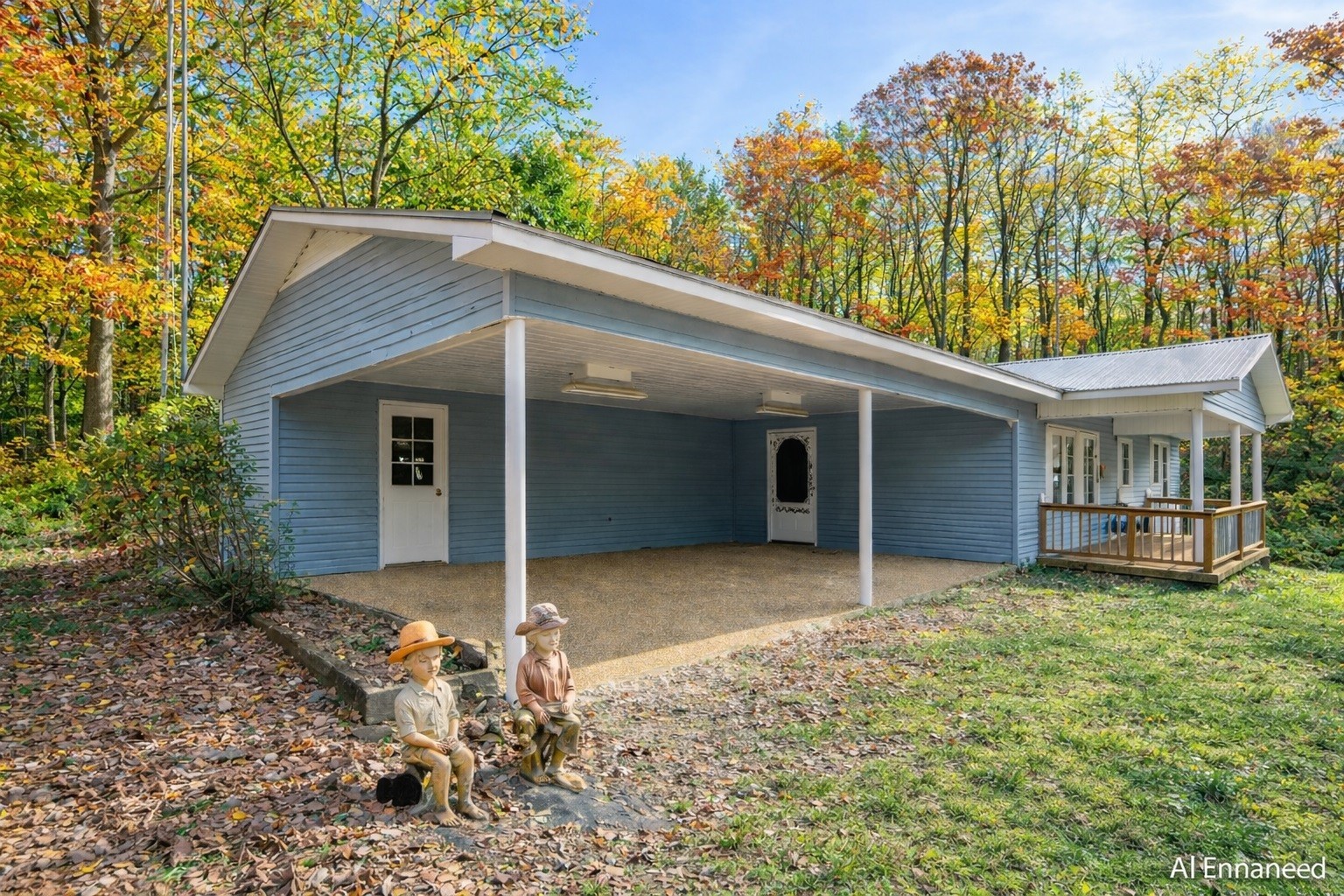 1135 West Mink Branch Road Waynesboro, TN 38485 - Photo 2 of 68 a view of a house with a yard and garage