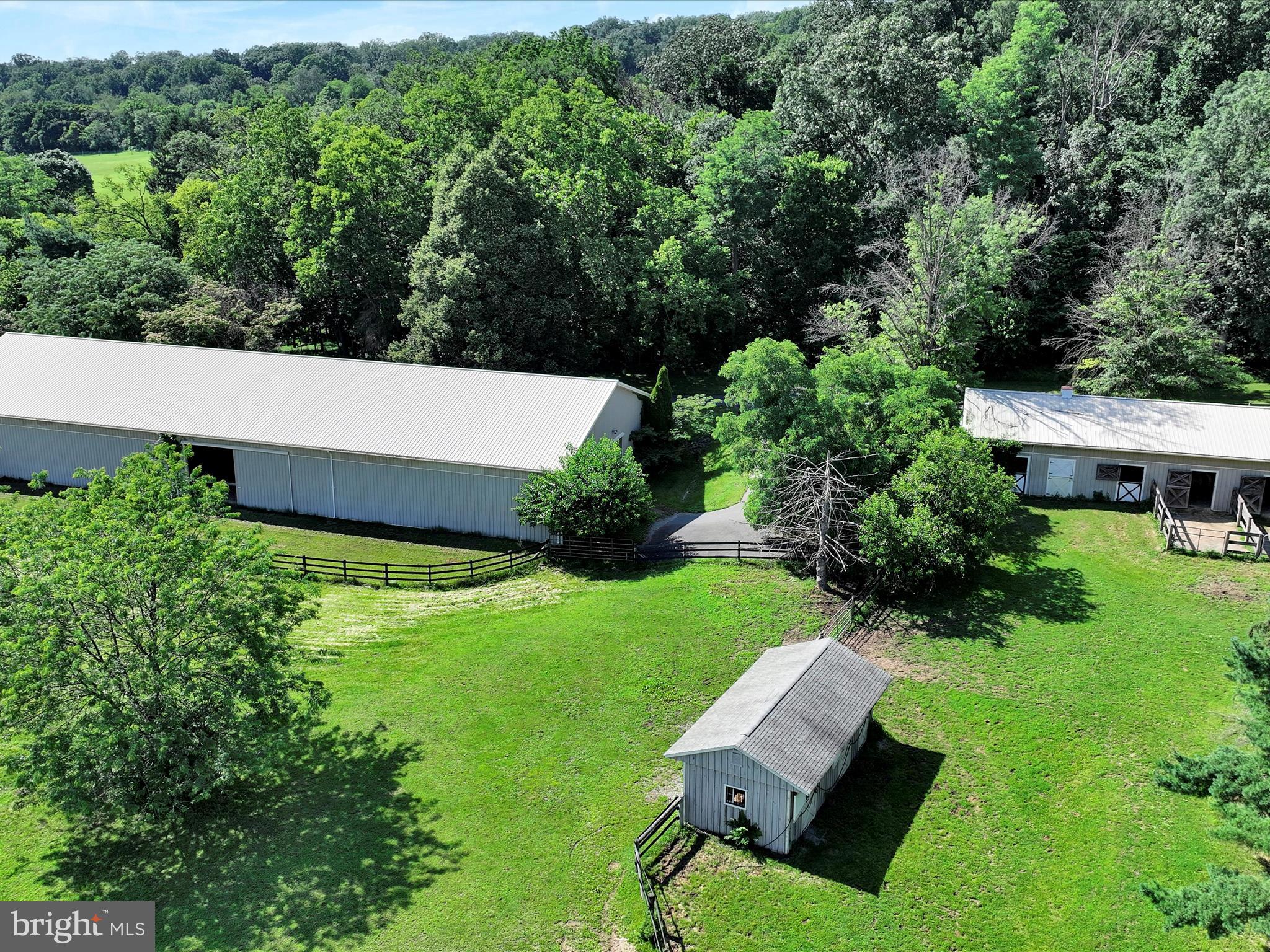 375 Mt Zion Road Dillsburg, PA 17019 - Photo 19 of 57 an aerial view of a house with pool garden and outdoor seating