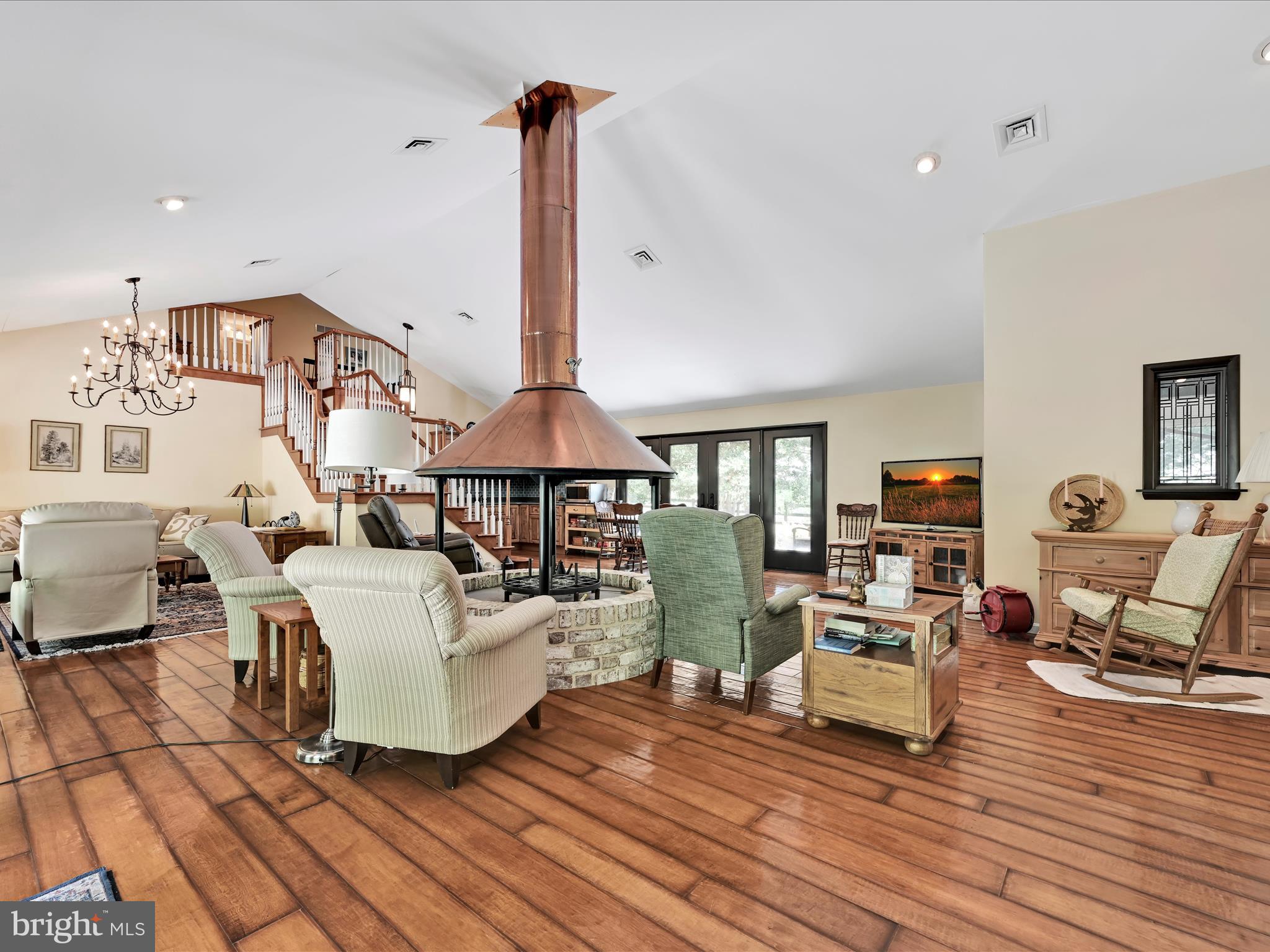 375 Mt Zion Road Dillsburg, PA 17019 - Photo 45 of 57 a living room with furniture and a wooden floor