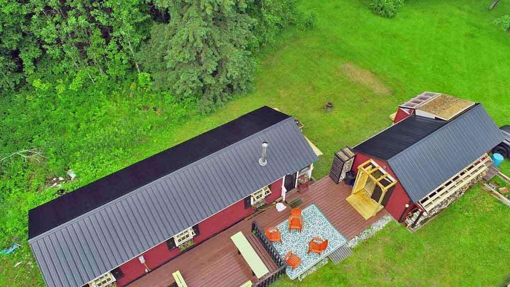 414 East Ridge Road Mars Hill, ME 04758 - Photo 19 of 48 home-shed-land-maine-aerial