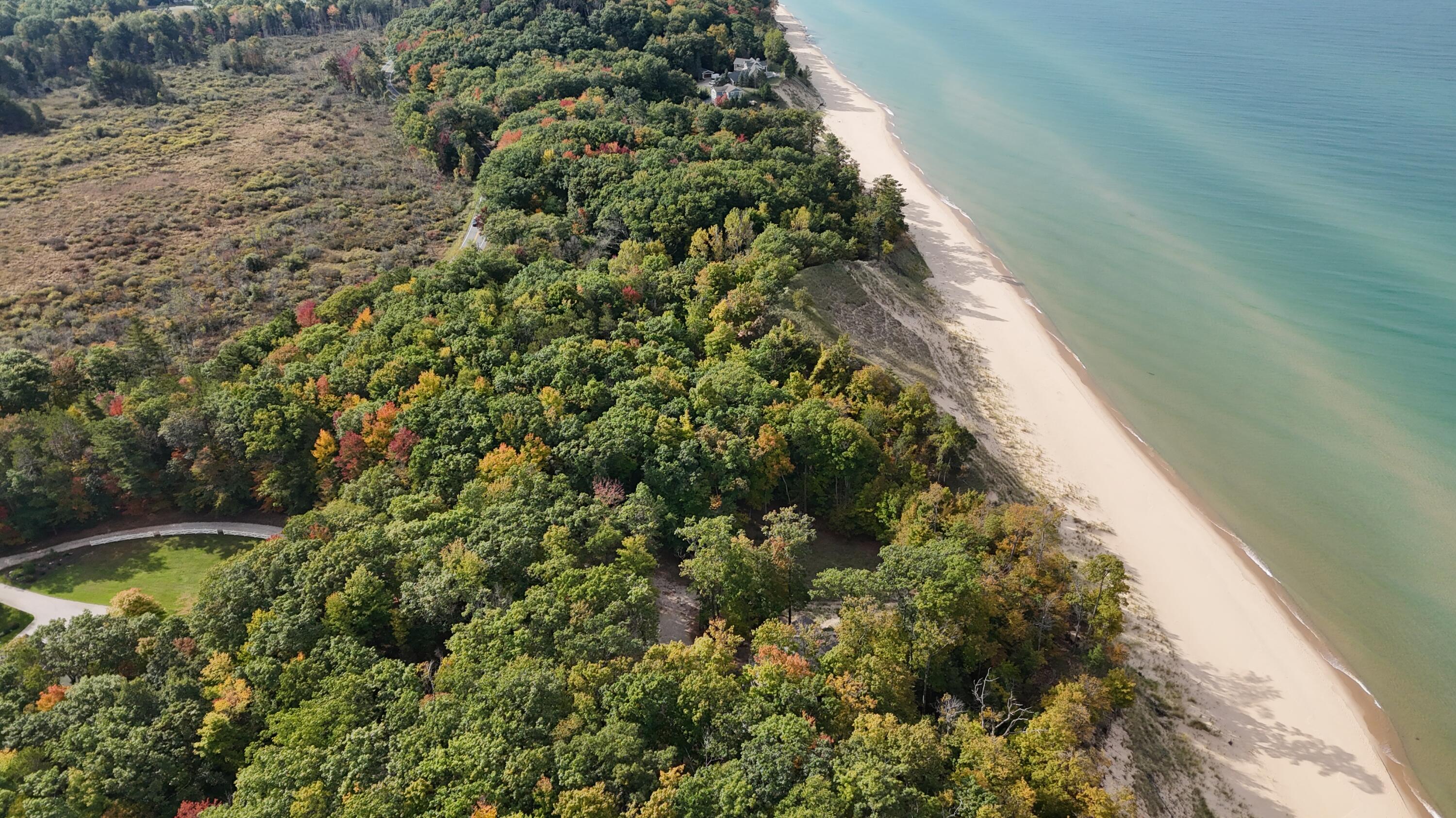 Lot 8 Lakeshore Road Manistee, MI 49660 - Photo 2 of 20 dji_fly_20251013_115524_0160_17604425941