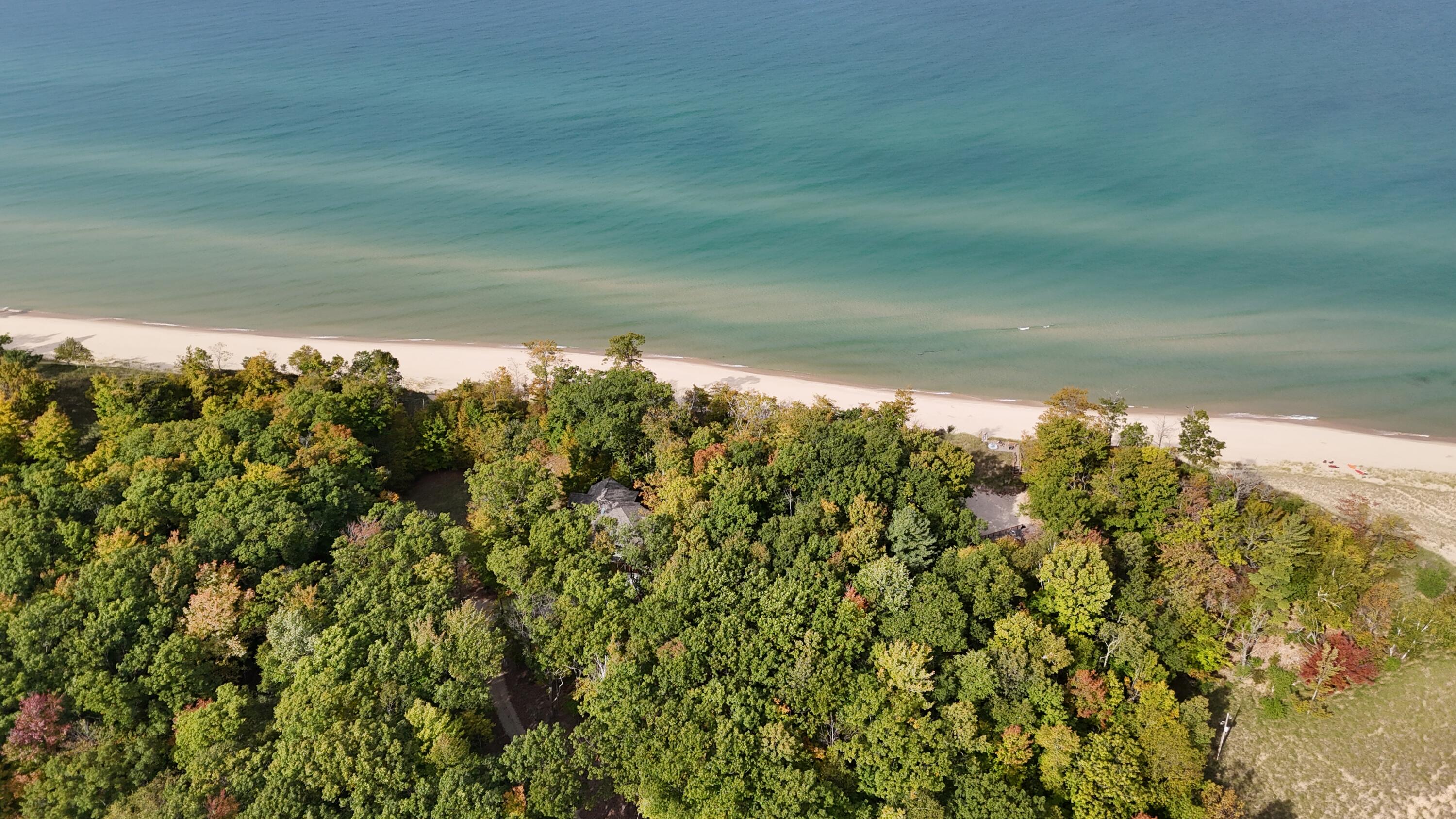 Lot 8 Lakeshore Road Manistee, MI 49660 - Photo 4 of 20 dji_fly_20251013_115452_0156_17604425953