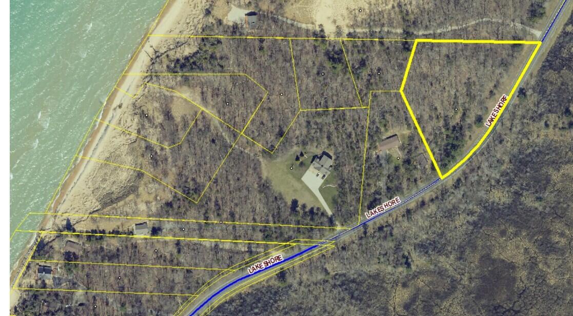 Lot 8 Lakeshore Road Manistee, MI 49660 - Photo 6 of 20 John Aerial