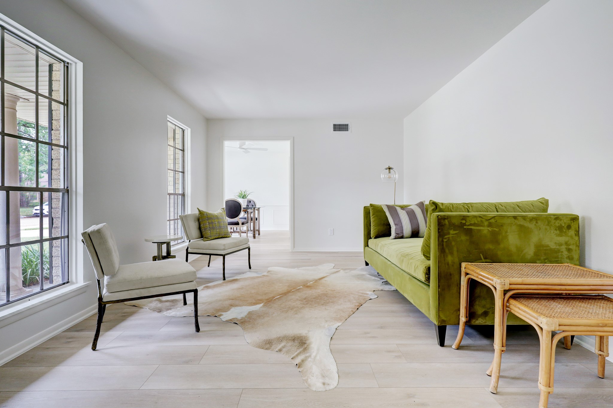 1810 Nocturne Lane Houston, TX 77043 - Photo 8 of 32 a living room with furniture and a rug
