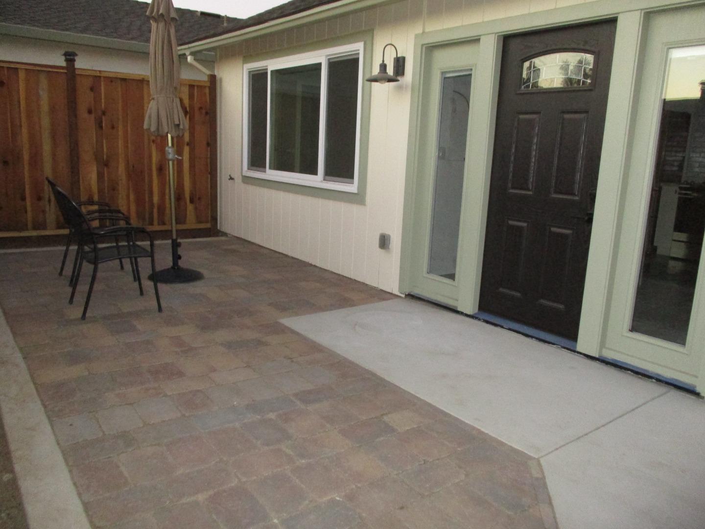 a view of a entryway with a door