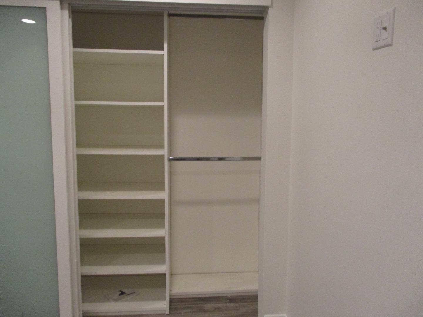 1160 3rd Street, Unit B Gilroy, CA 95020 - Photo 10 of 12 a view of walk in closet with empty racks