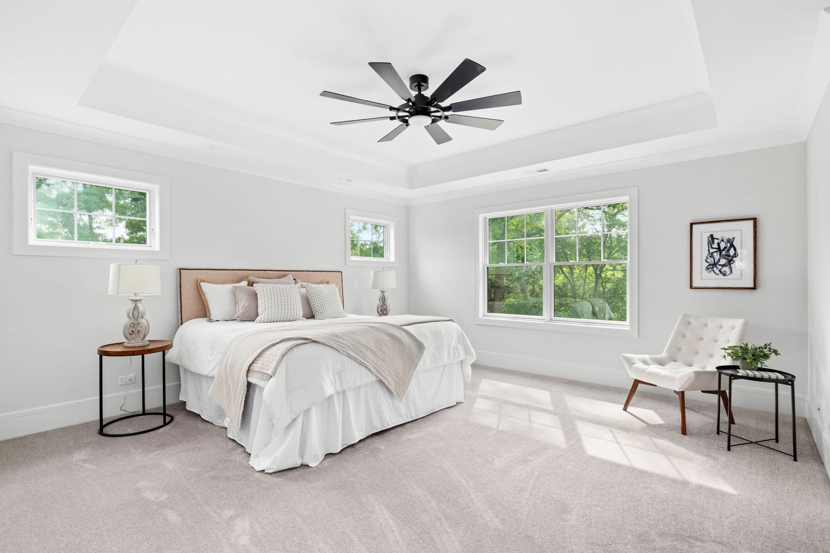 110 South Lorraine Road Wheaton, IL 60187 - Photo 20 of 40 a bed room with a bed and a window