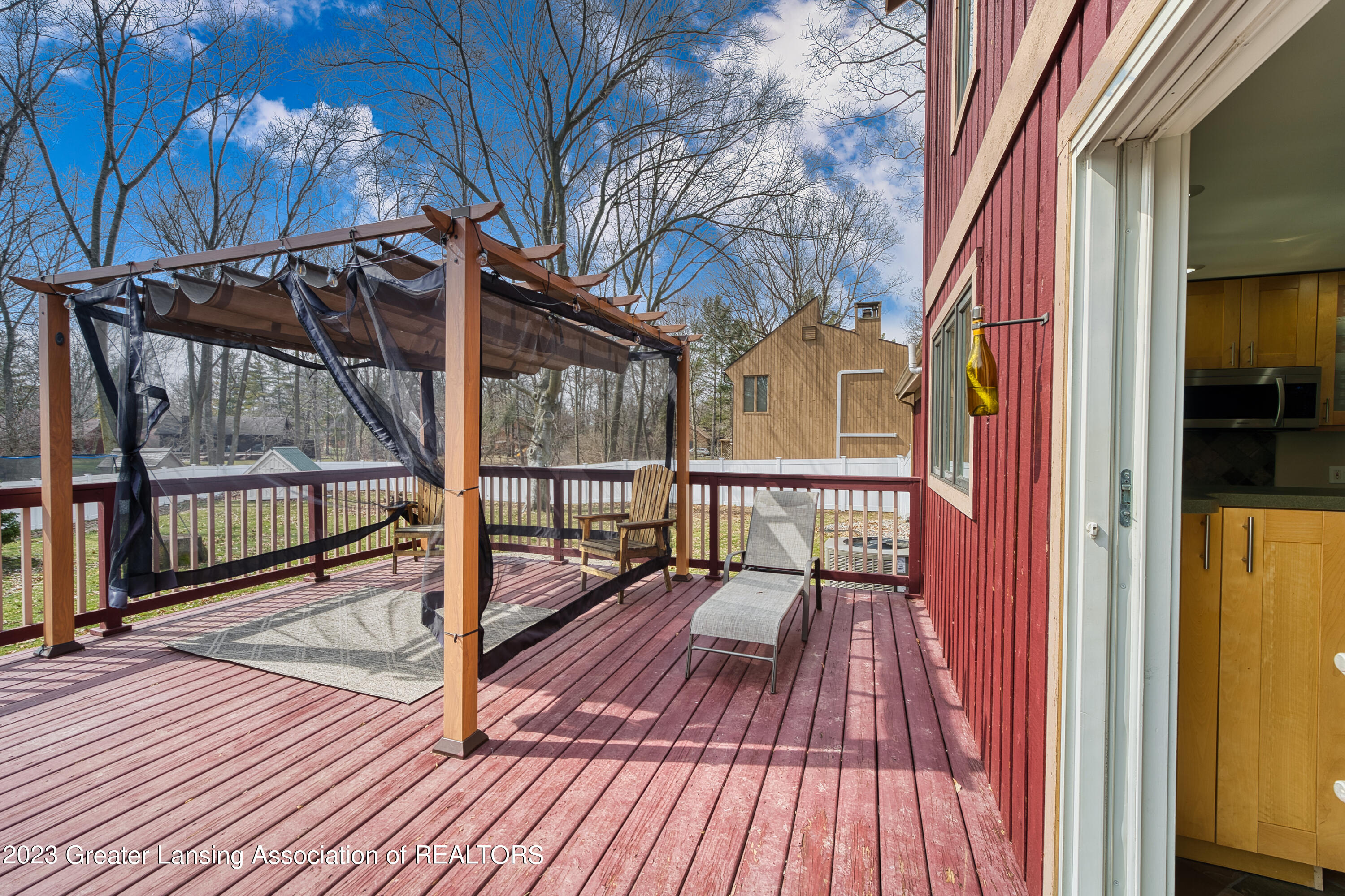 1175 Buckingham Road Haslett, MI 48840 - Photo 53 of 58 Pergola