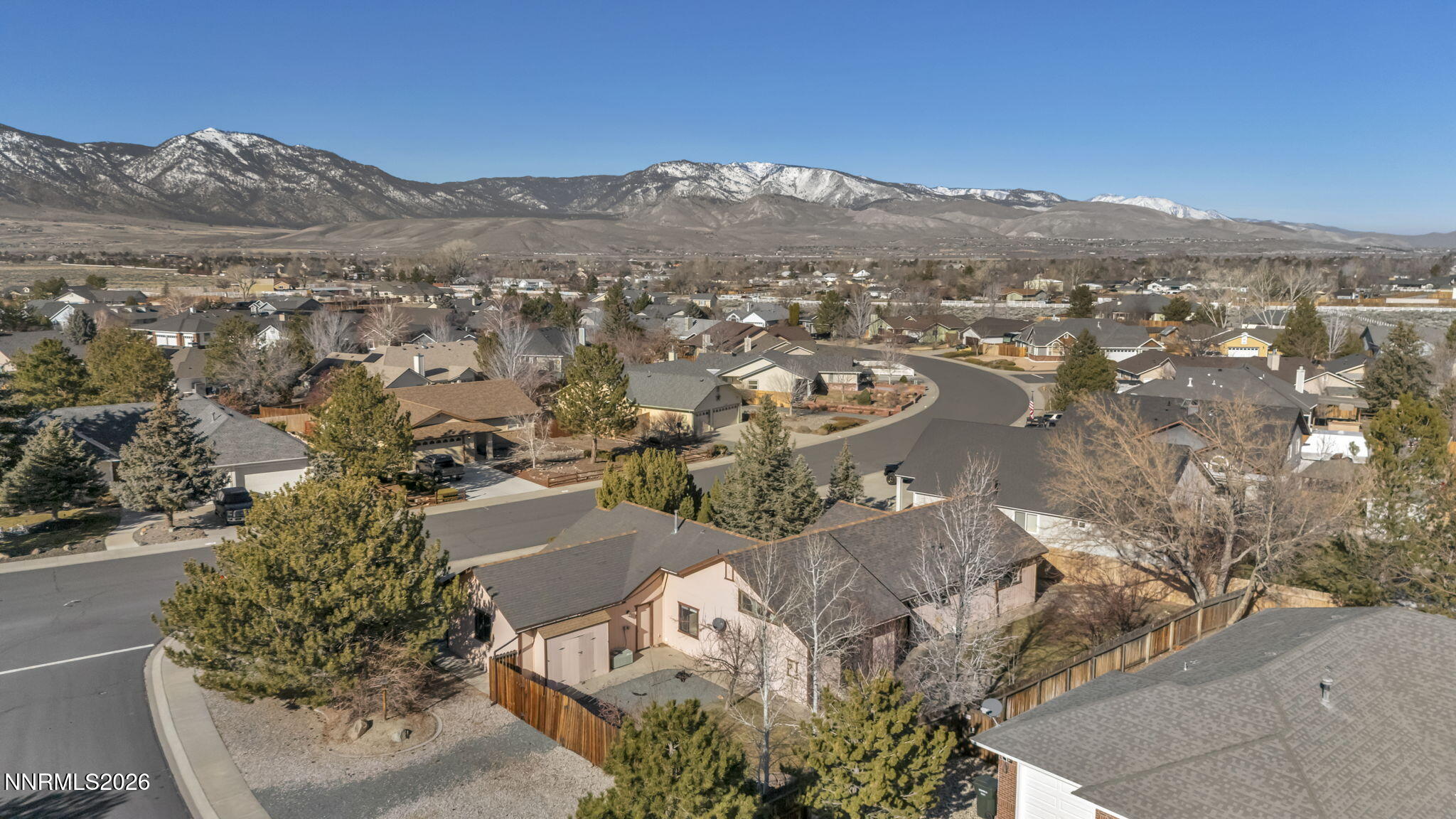 1317 Bridle Way Minden, NV 89423 - Photo 12 of 57 a view of a city with mountains in the background