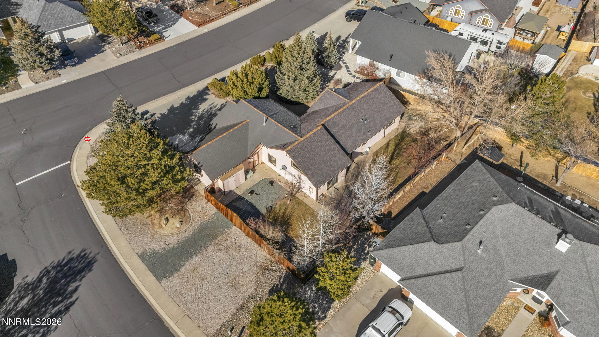 1317 Bridle Way Minden, NV 89423 - Photo 15 of 57 an aerial view of a house with a yard