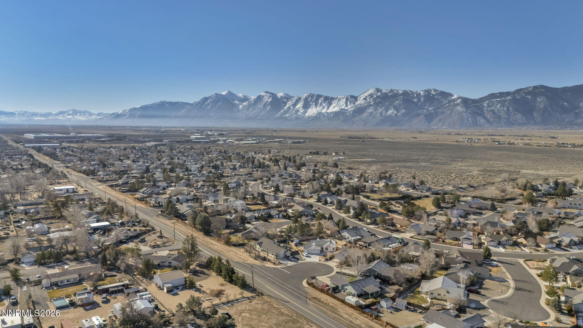 1317 Bridle Way Minden, NV 89423 - Photo 18 of 57 an aerial view of residential building and outdoor space
