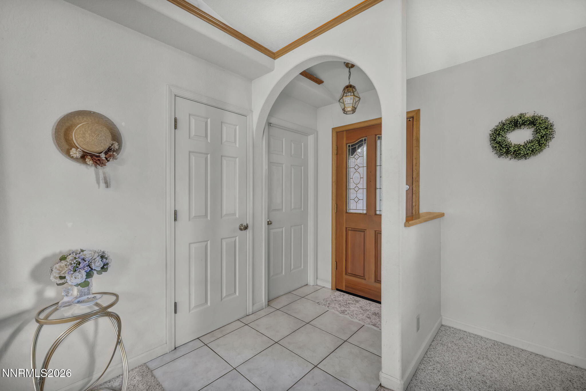 1317 Bridle Way Minden, NV 89423 - Photo 21 of 57 a view of a hallway with entryway door