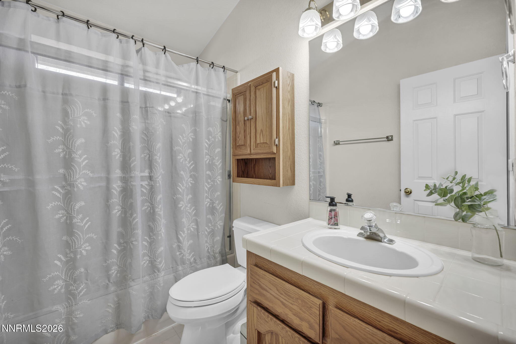 1317 Bridle Way Minden, NV 89423 - Photo 41 of 57 a bathroom with a sink toilet and shower