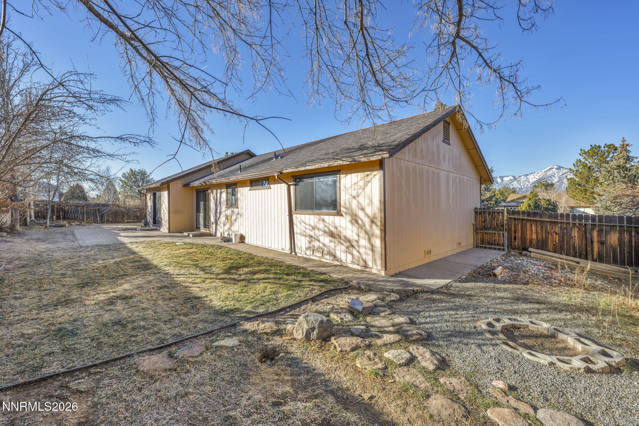 1317 Bridle Way Minden, NV 89423 - Photo 48 of 57 a view of backyard of house