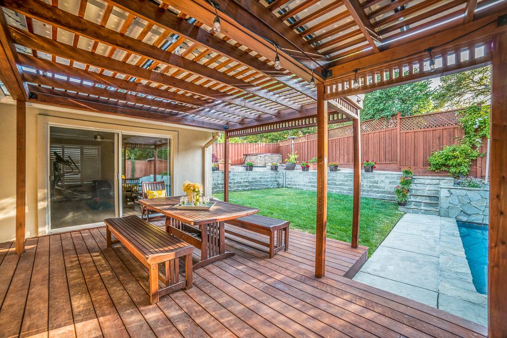 1952 Fallen Leaf Lane Los Altos, CA 94024 - Photo 22 of 23 a view of a patio with wooden floor