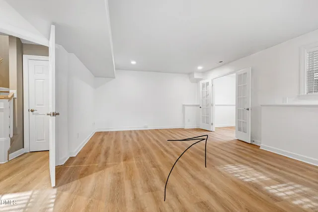 a view of empty room