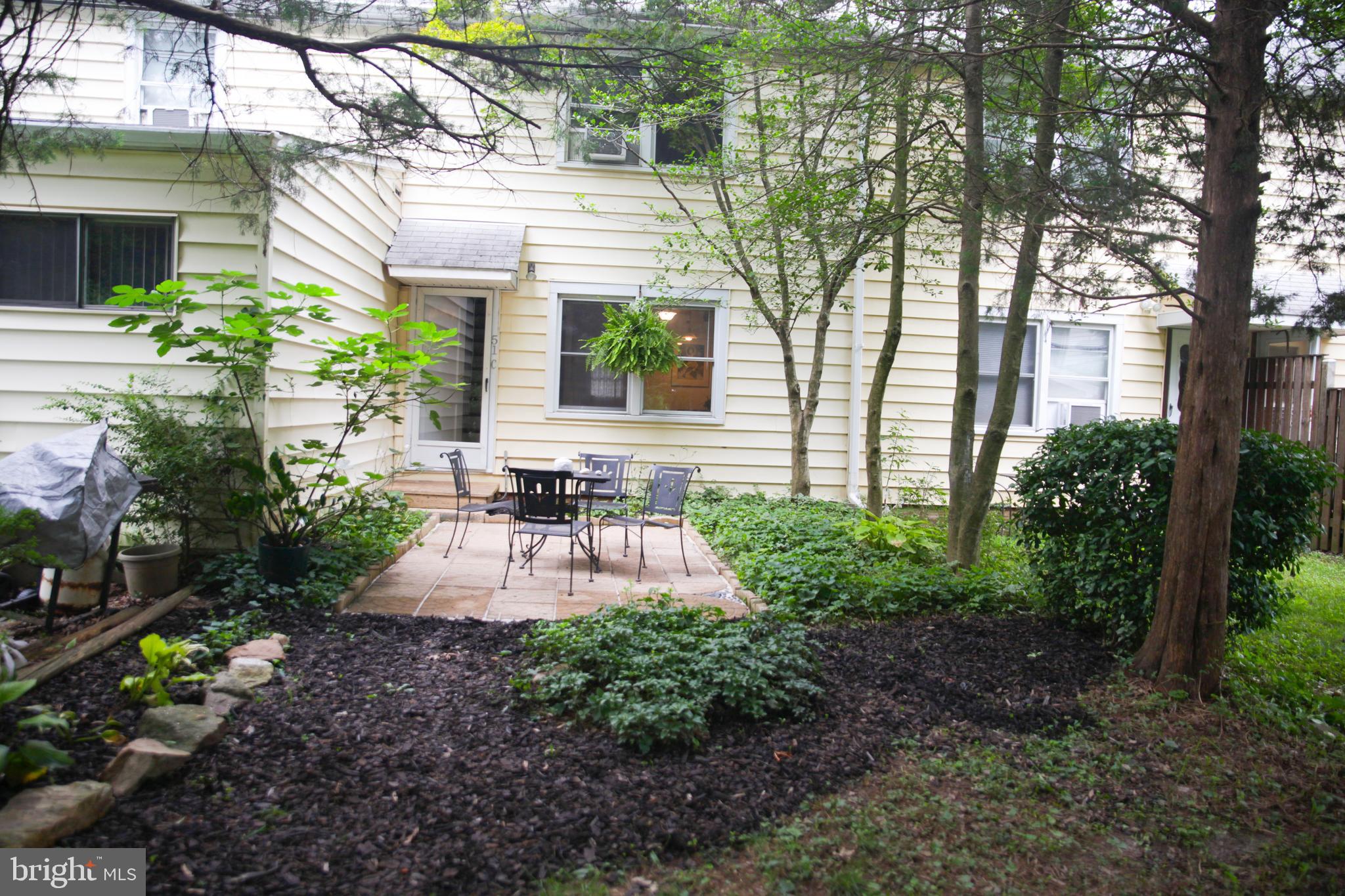 51 Ridge Road, Unit C Greenbelt, MD 20770 - Photo 26 of 27 Nicely sheltered yard feels private.