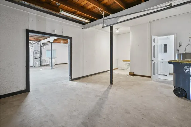 a view of empty room