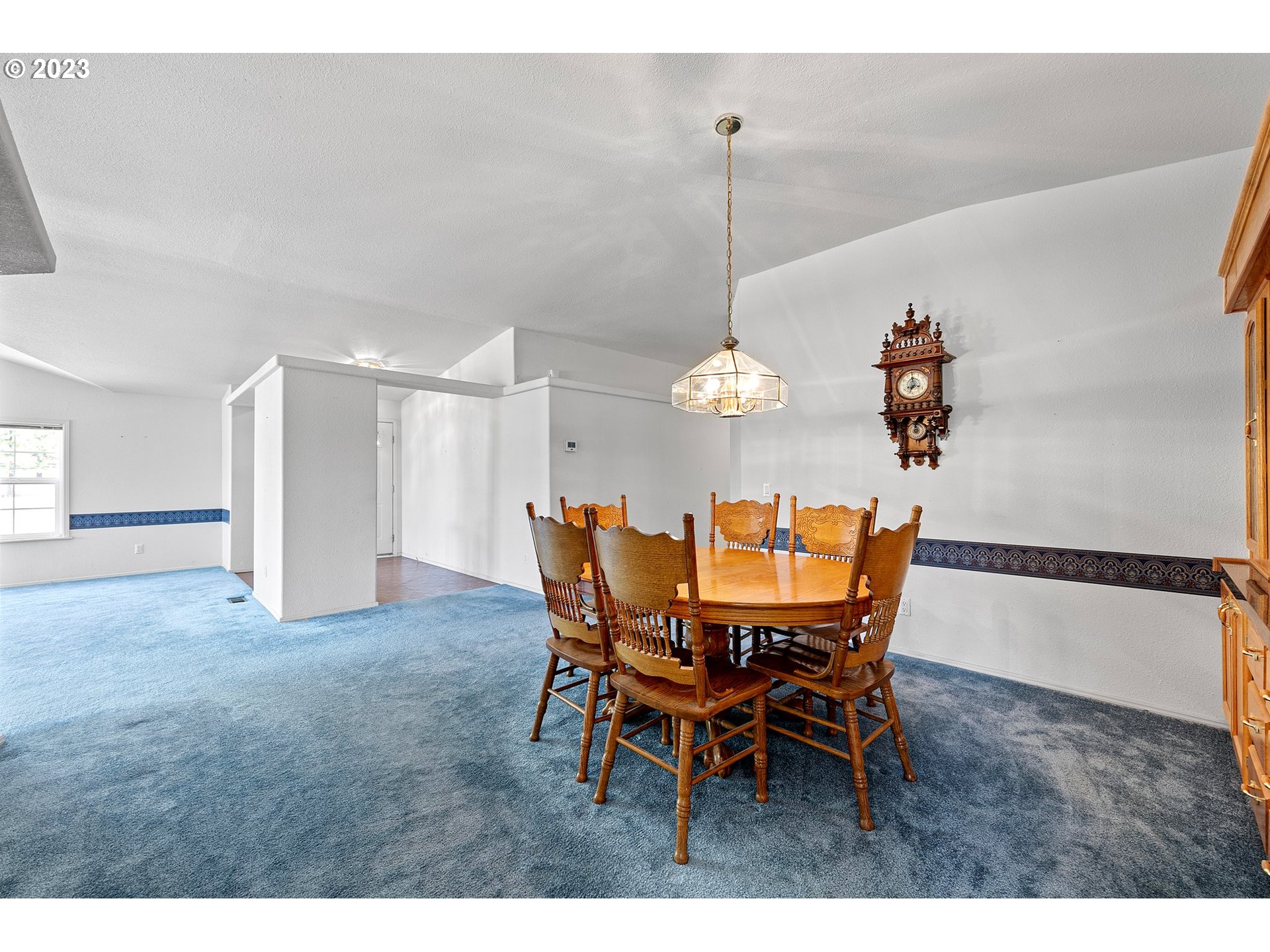 35796 Enterprise Road Creswell, OR 97426 - Photo 13 of 44 a view of a dining room with furniture and wooden floor