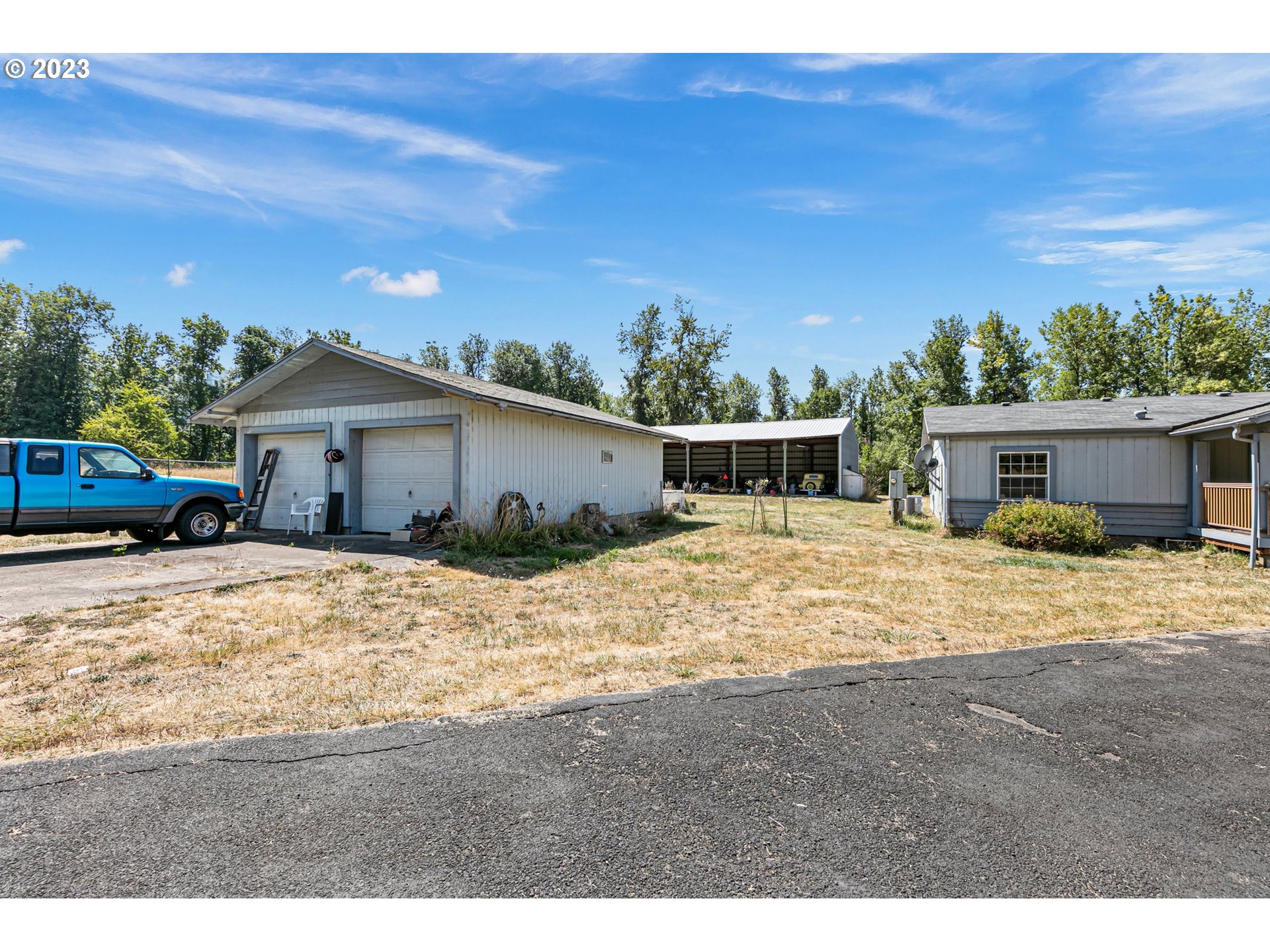 35796 Enterprise Road Creswell, OR 97426 - Photo 33 of 44 a view of a house with a patio