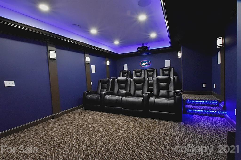 922 Castlewatch Drive Fort Mill, SC 29708 - Photo 26 of 38 a projector room with couch