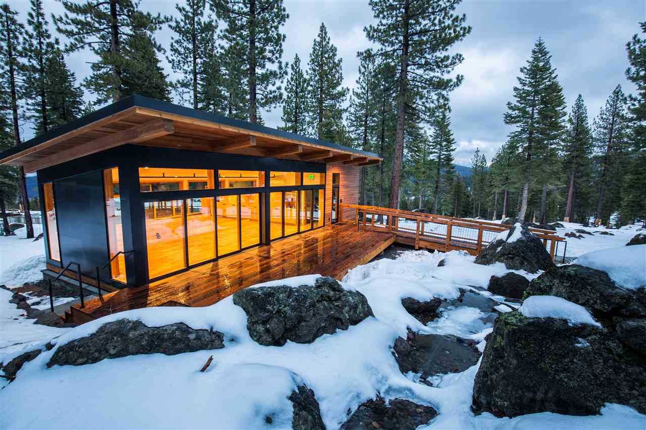 15120 Boulder Place, Unit 3 Truckee, CA 96161 - Photo 18 of 19 a backyard of a house with yard fire pit and outdoor seating