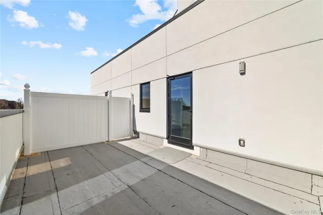 a view of a small space