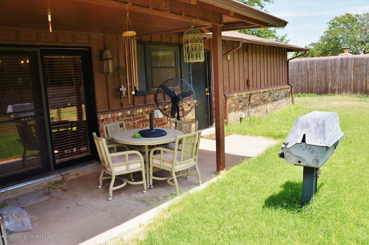 11 Kendall Road Amarillo, TX 79124 - Photo 22 of 23 Patio