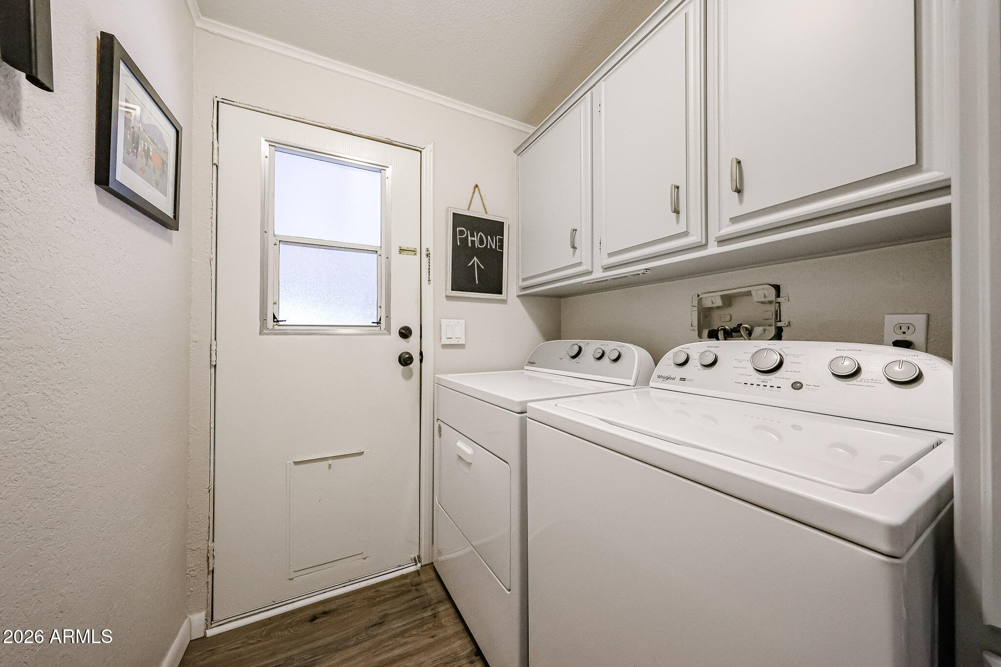 3901 East Pinnacle Peak Road, Unit 109 Phoenix, AZ 85050 - Photo 18 of 31 a utility room with dryer and washer