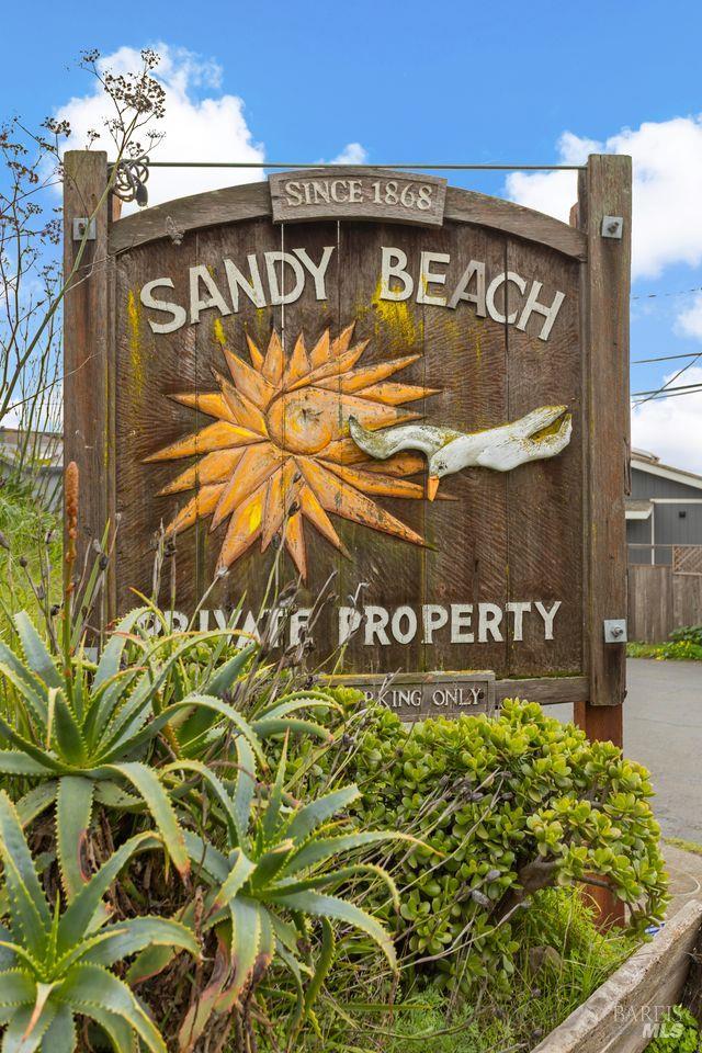 34 Sandy Beach Road Vallejo, CA 94590 - Photo 57 of 63 a sign on the side of a building