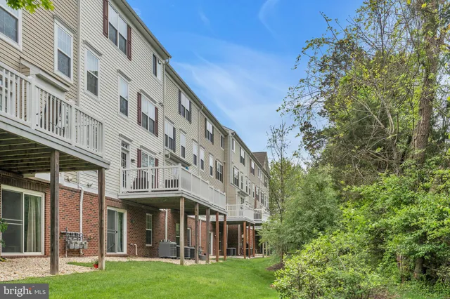 a front view of a building