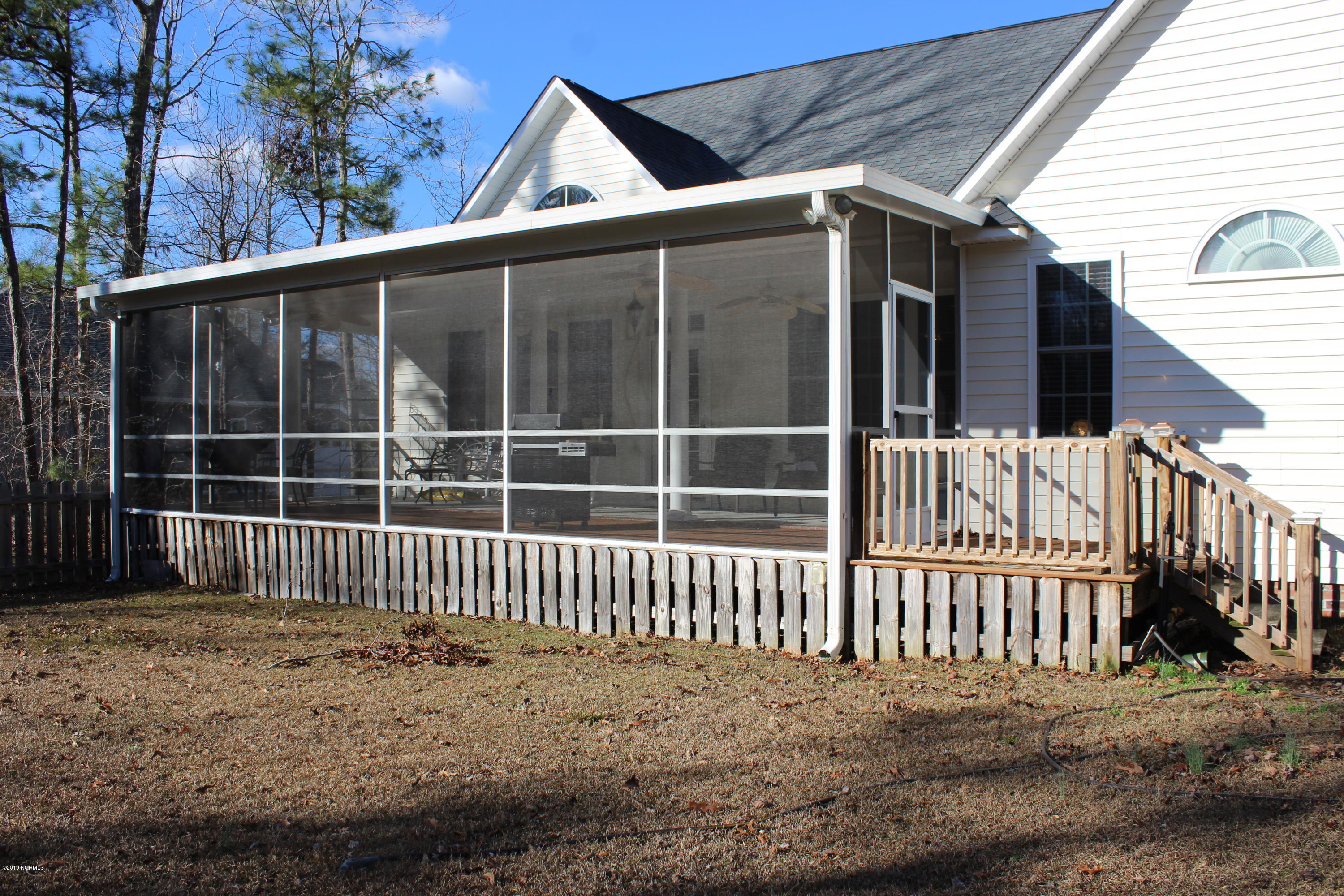 126 East Holly Ridge Road New Bern, NC 28562 - Photo 18 of 23 LARGE SCREENED PORCH