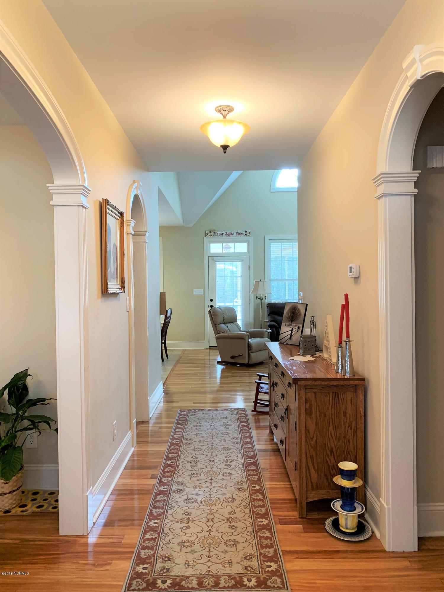 126 East Holly Ridge Road New Bern, NC 28562 - Photo 2 of 23 THROUGH FOYER FROM FRONT ENTRANCE