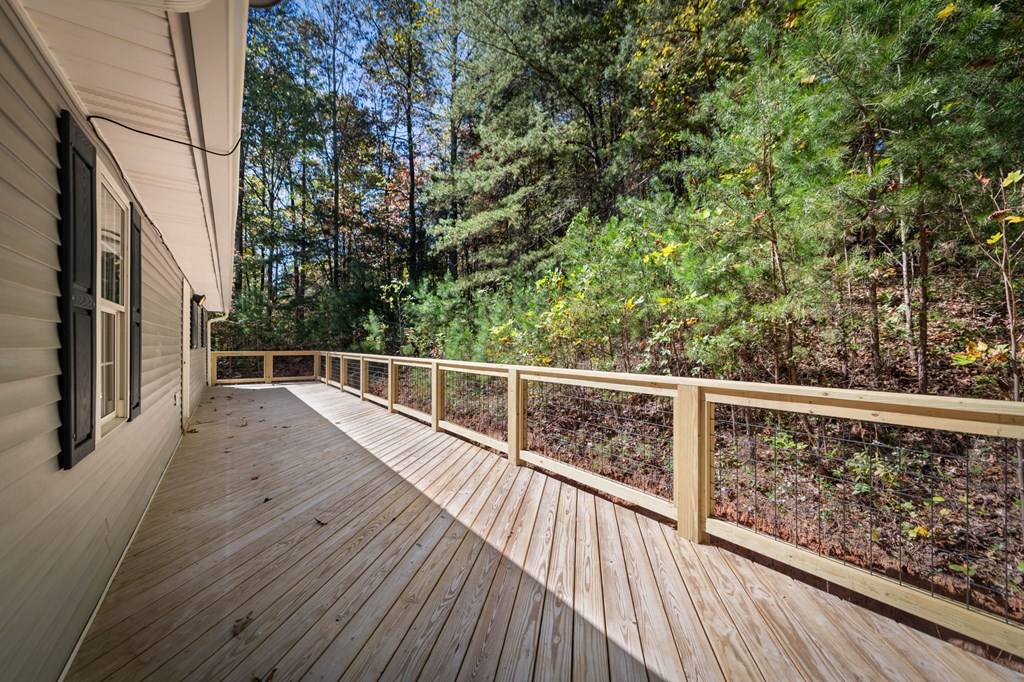 224 Timber Ridge Lane Ellijay, GA 30540 - Photo 61 of 61 Brand new back deck