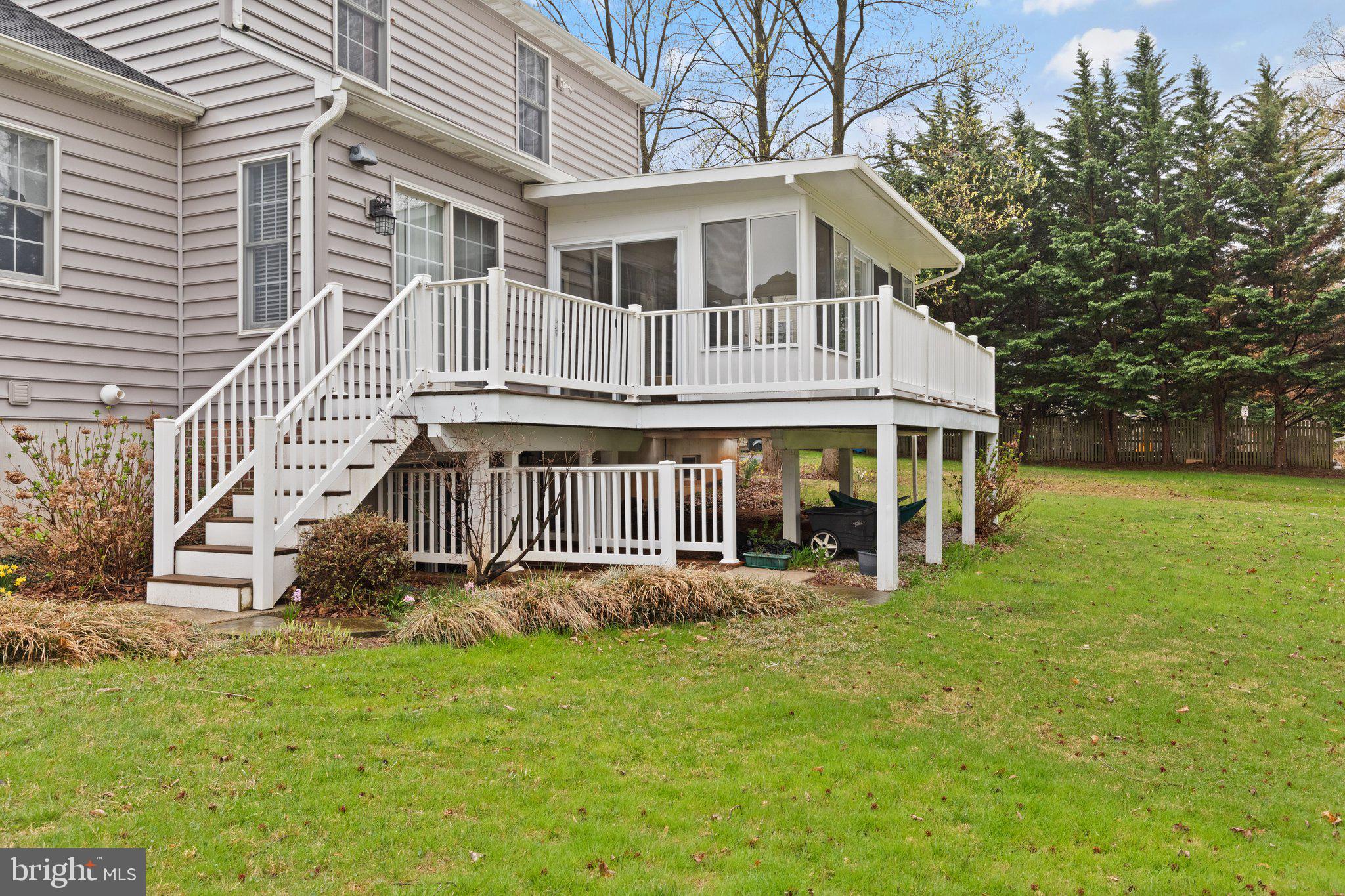 511 Copeland Road Fallston, MD 21047 - Photo 41 of 49 a view of a house with a big yard and large trees