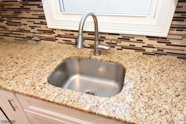 a close view of sink