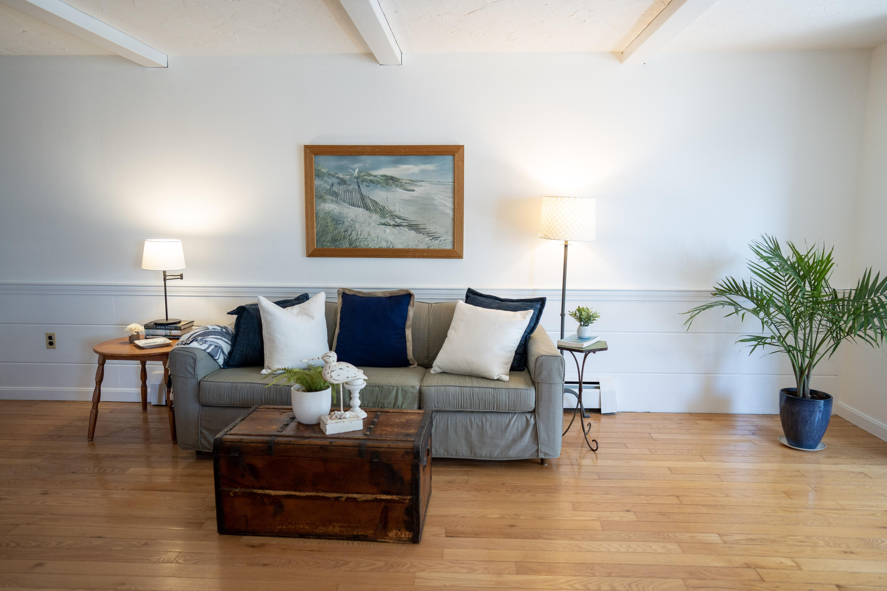 72 Cove Road South Dennis, MA 02660 - Photo 13 of 37 a living room with furniture and potted plant