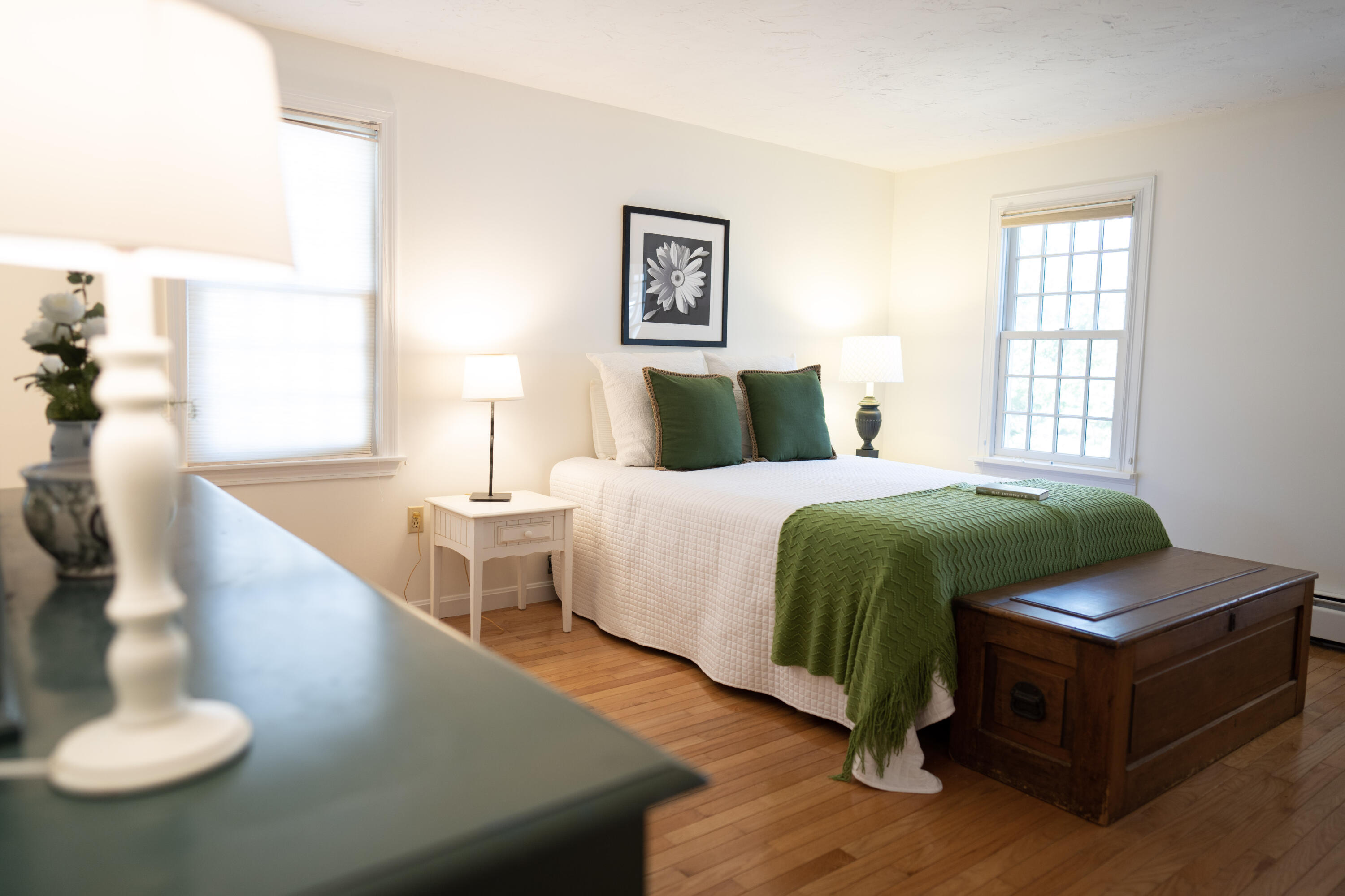 72 Cove Road South Dennis, MA 02660 - Photo 18 of 37 a bedroom with a bed and a window