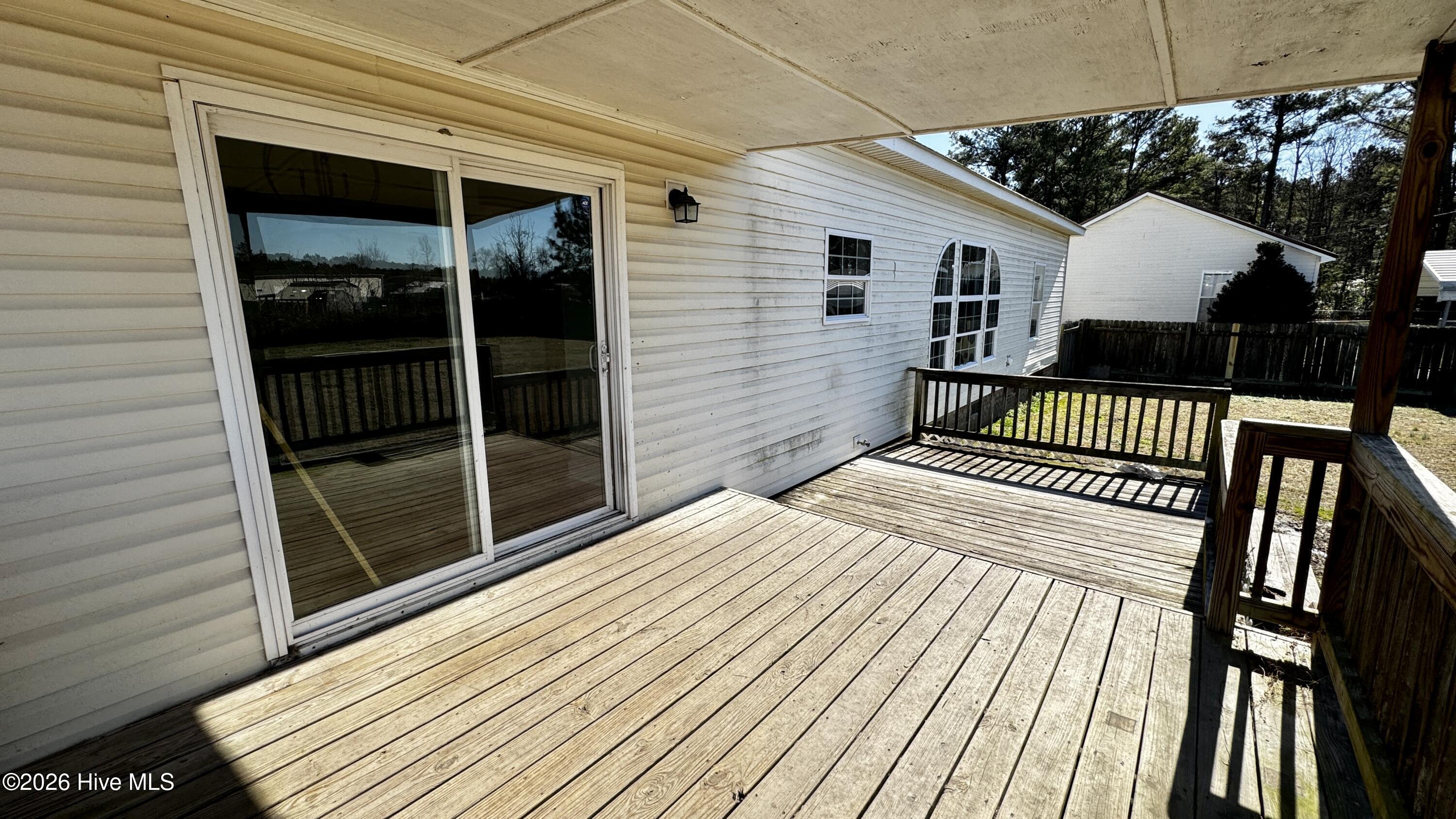 1126 Haw Branch Road Beulaville, NC 28518 - Photo 8 of 15 Back Deck