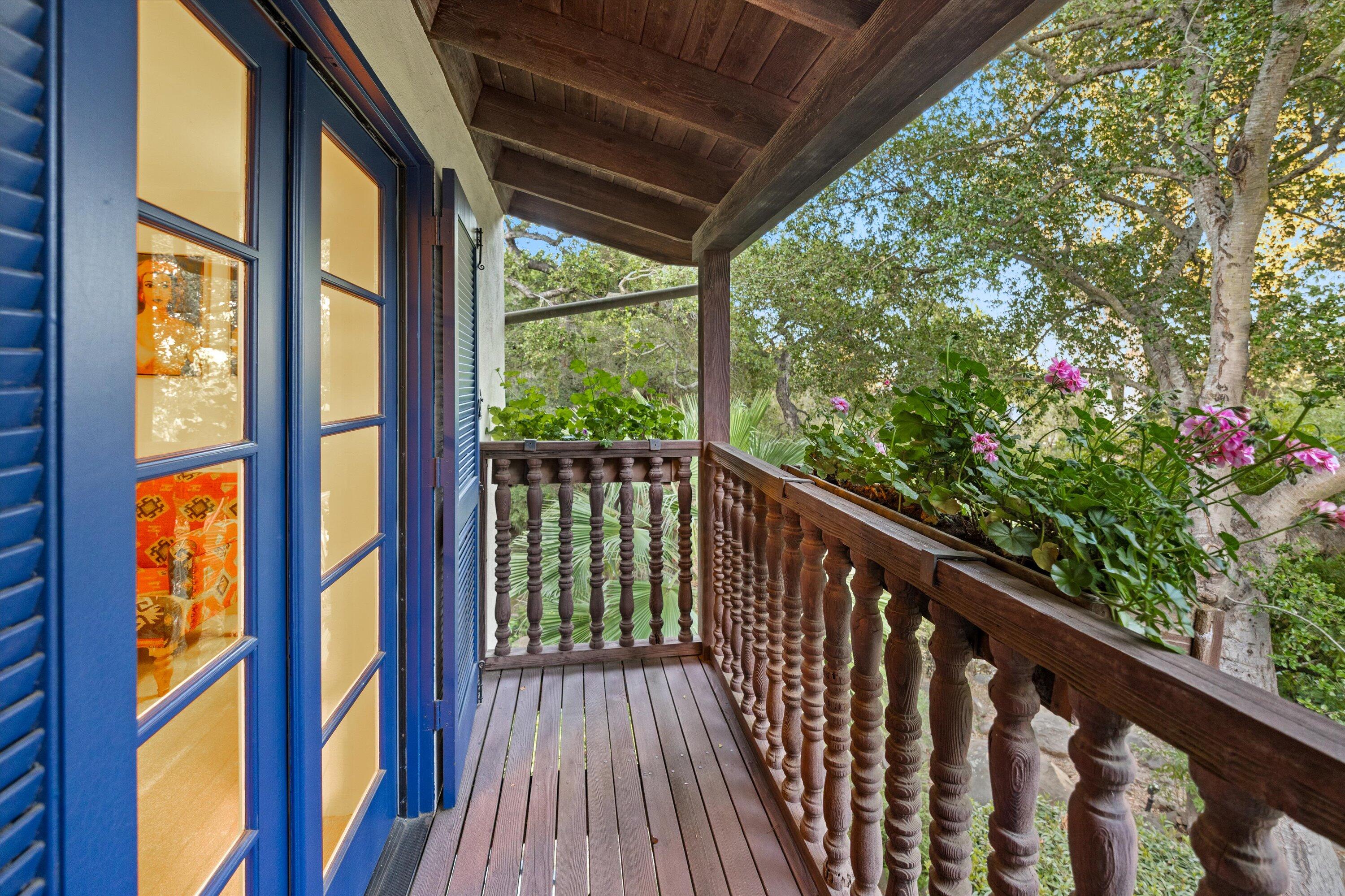 725 Ashley Road Montecito, CA 93108 - Photo 17 of 29 Balcony